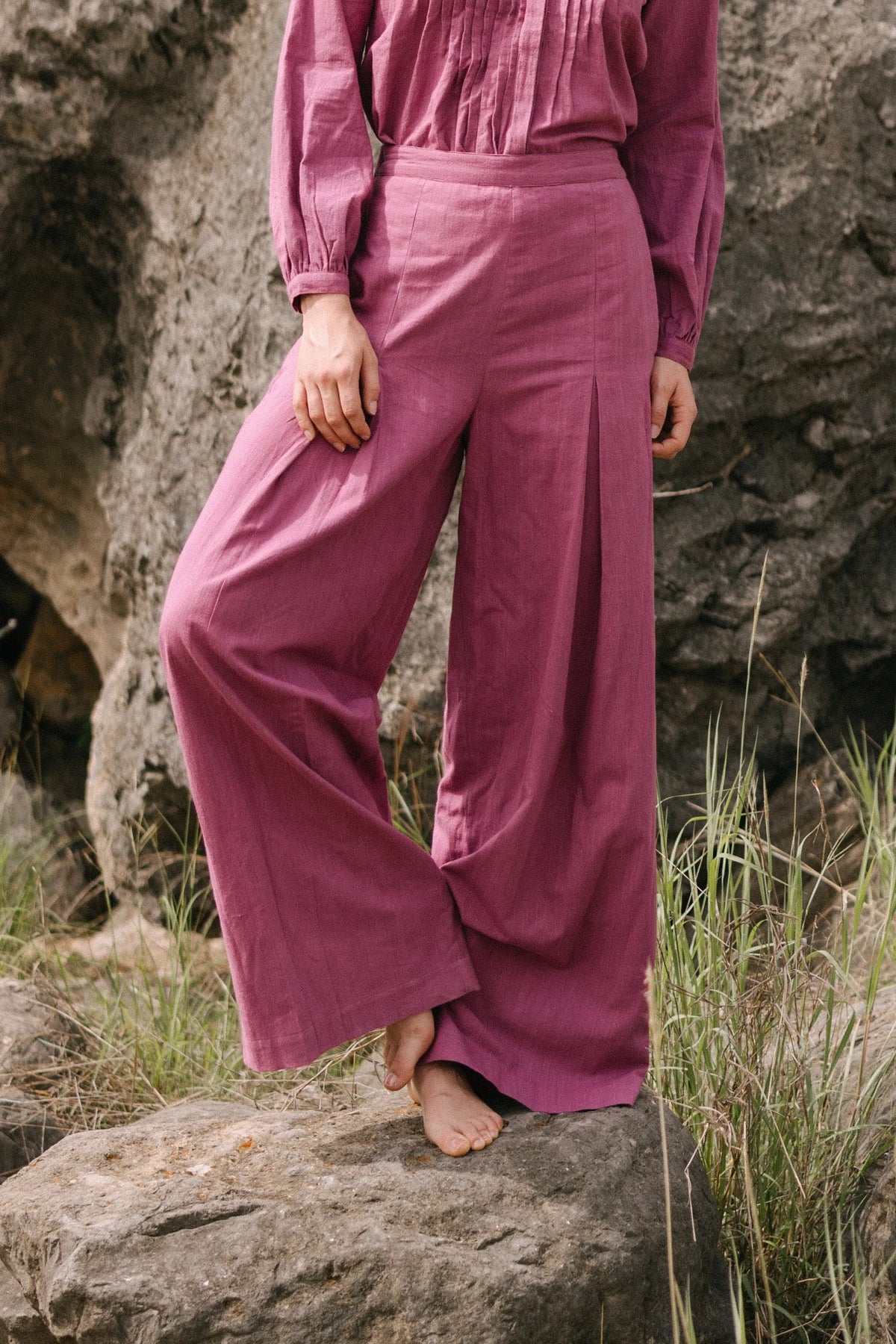 Seren Pants in Old Rose