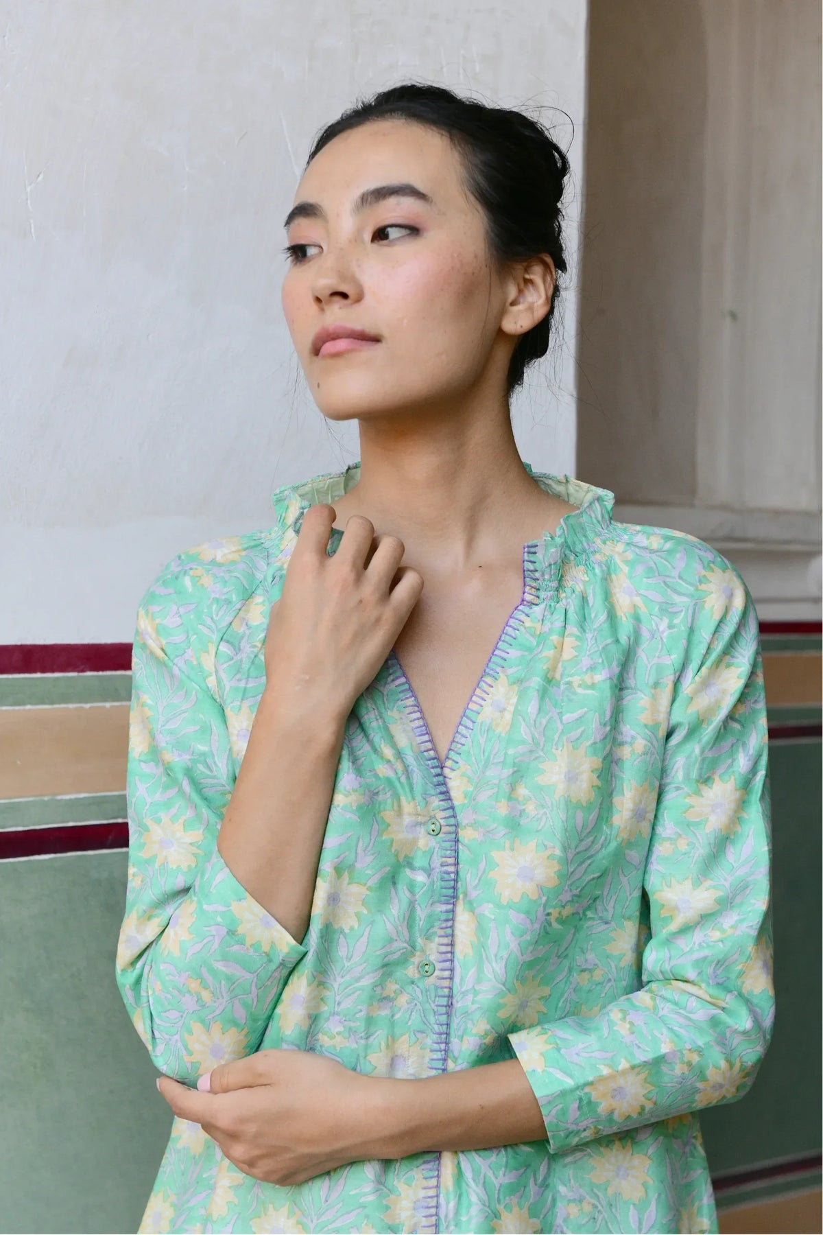 Esme Dress in Meadow Bloom