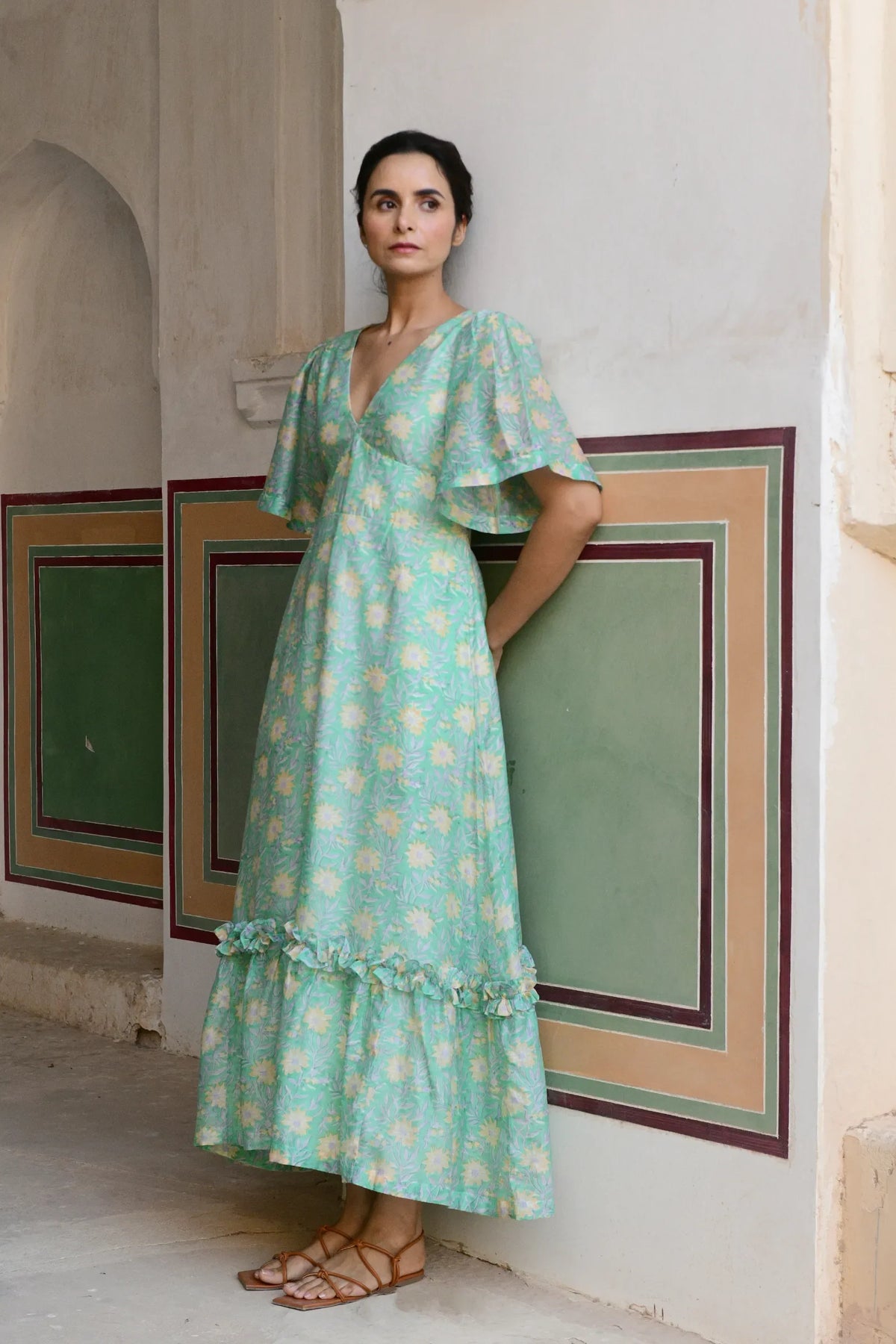 Belle Dress in Meadow Bloom