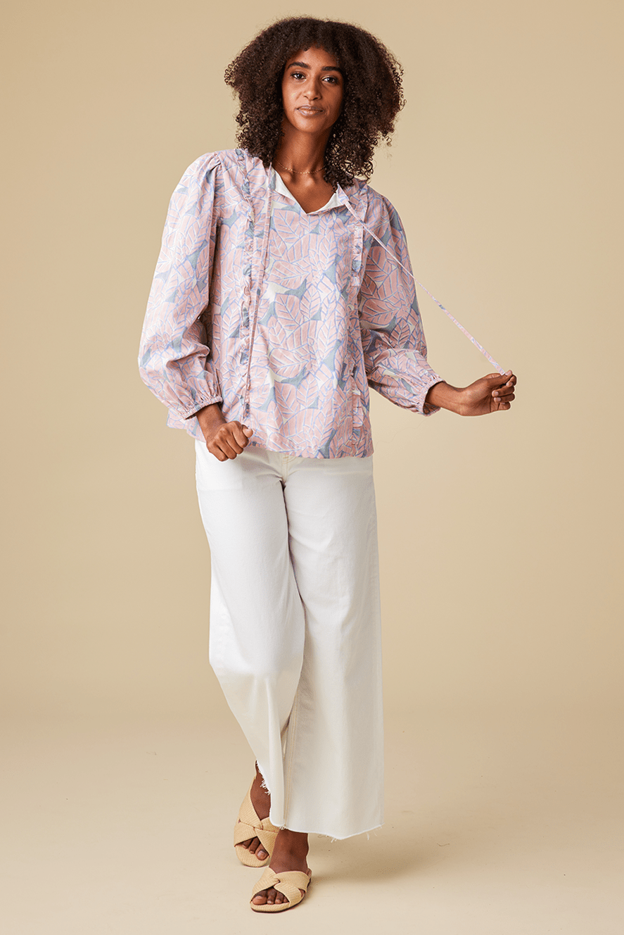 Aria Blouse in Orchard Bloom