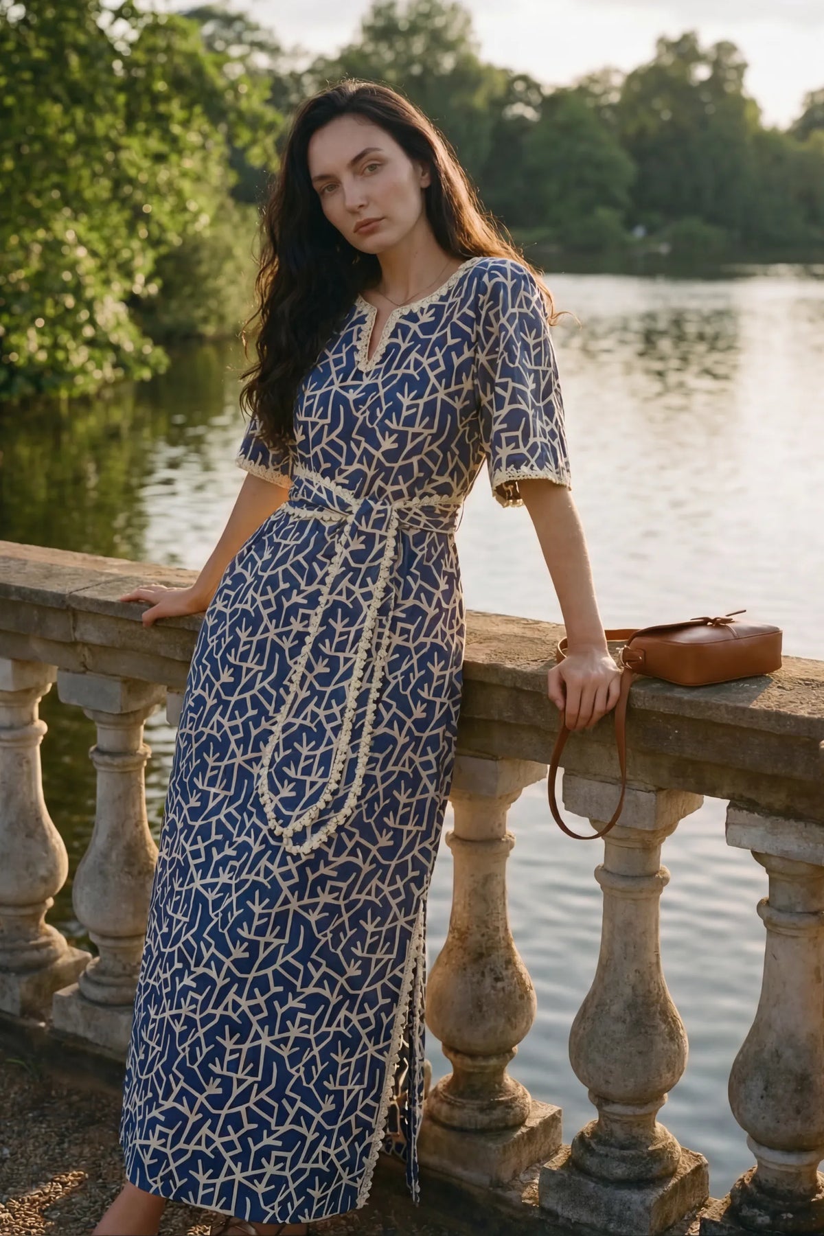 Amba Dress in Aegean