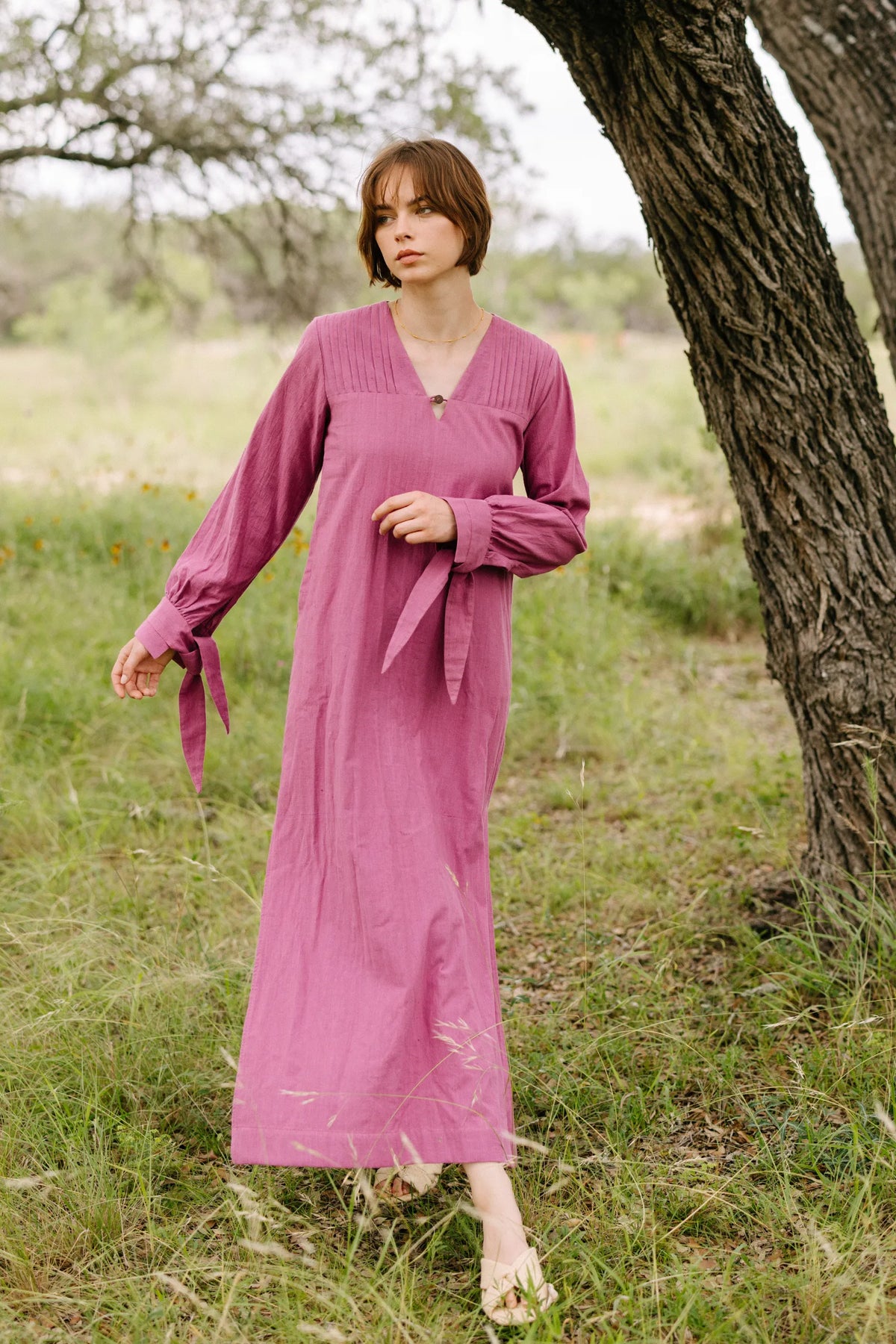 Sirocco Dress in Old Rose
