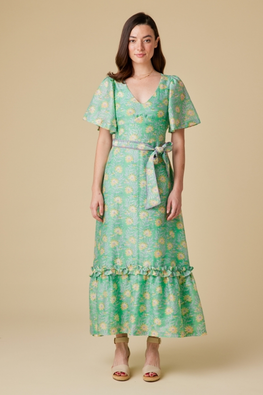 Belle Dress in Meadow Bloom