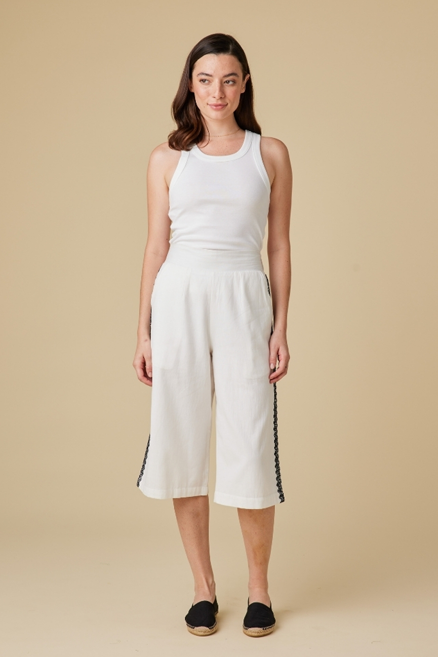 Jolie Pants in Worn Cloud
