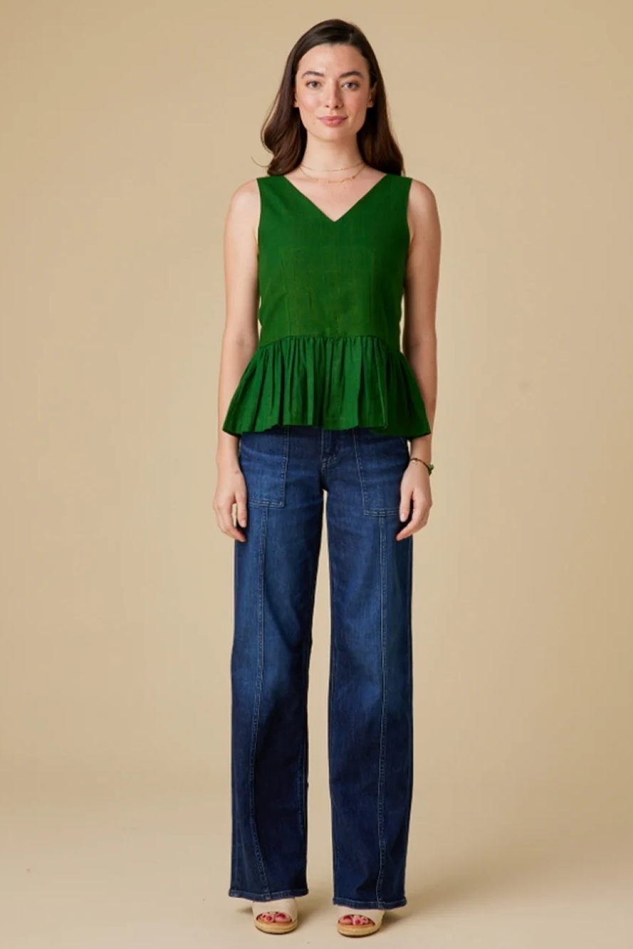 Lya Blouse in Harvest Linen